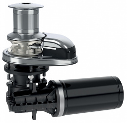 Якорная лебедка Quick Prince DP1 300Вт 12В цепь 6мм с барабаном (FSDP10312D06B00, 10252527)